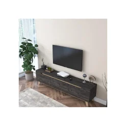 Virkesbo Svart/Brun TV-bänk 180cm*In Living New