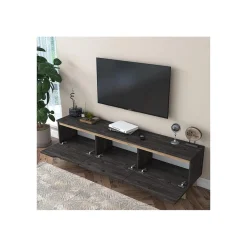 Virkesbo Svart/Brun TV-bänk 180cm*In Living New