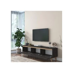 Virkesbo Svart/Brun TV-bänk 180cm*In Living New