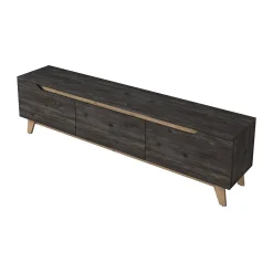 Virkesbo Svart/Brun TV-bänk 180cm*In Living New