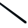 Våtrumsskivor L-profil alu Svart (smal) 2400mm*Fibo Hot