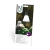 Växtbel LED-lampa E27 2-pack*Nelson Garden New