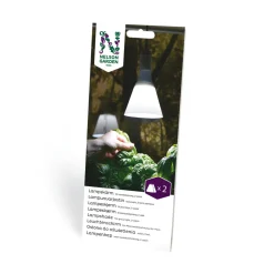 Växtbel LED-lampa E27 2-pack*Nelson Garden New