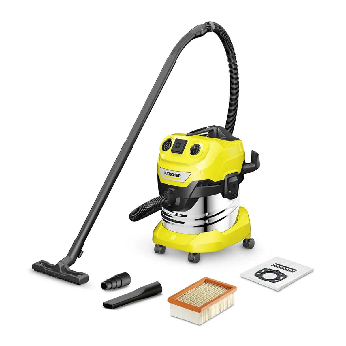WD 4 P S V Våt-/Torrsugare med Blåsfunktion 20L 1000W*Kärcher Online