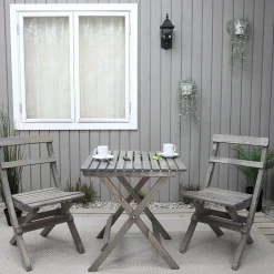 Wilma Bord med 2 Knohult Stolar*Baltic Garden Online