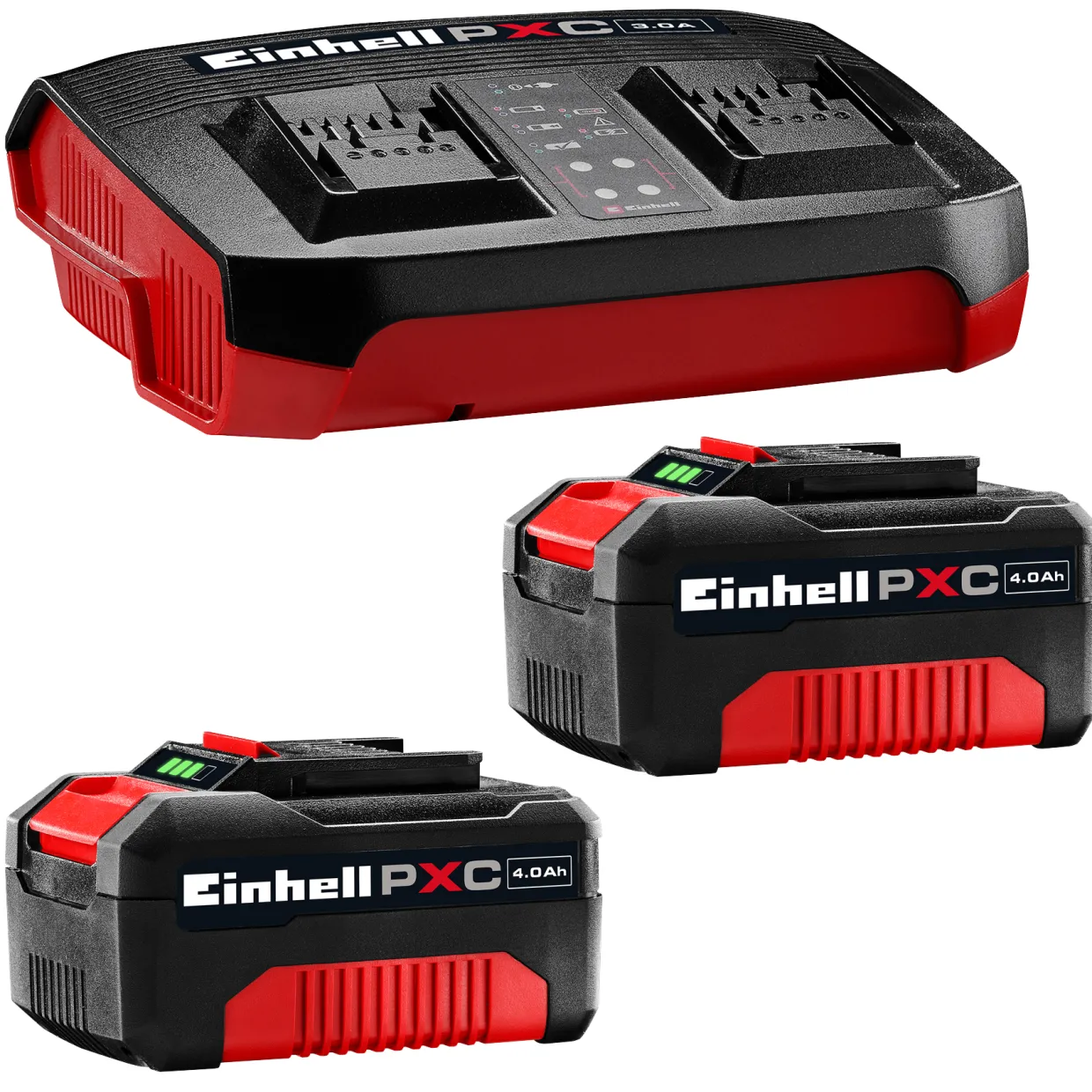 2x 4,0Ah & Twincharger Kit 1