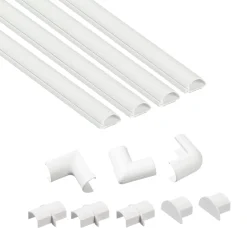 20x10mm 4x Kabelkanal/Tillbehör 1.0m*D-LINE Hot