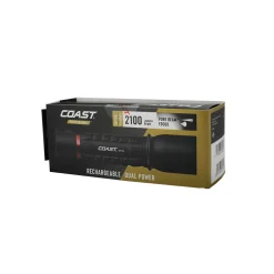 XP11R Uppladdningsbar 2100 lumen*Coast Clearance