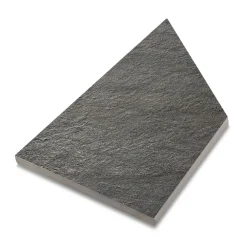 Z Quartzit Black Pool Inner Corner Left 30x60 cm*Bricmate