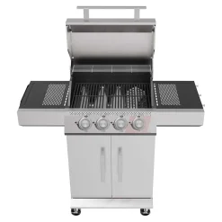 Z40 Rostfritt Stål 3 Brännare & Sizzle Burner*Bluegaz New