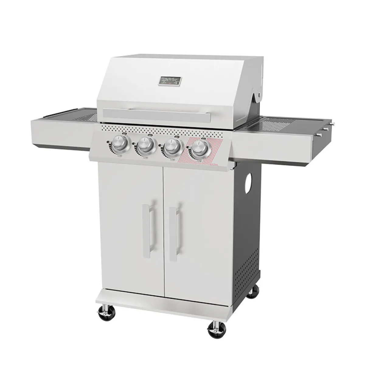 Z40 Rostfritt Stål 3 Brännare & Sizzle Burner*Bluegaz New