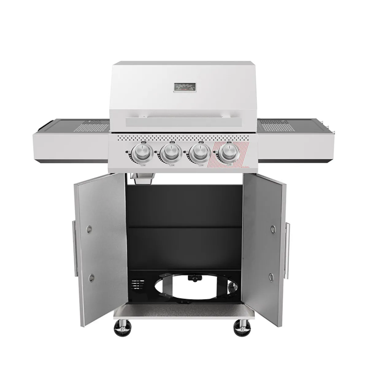 Z40 Rostfritt Stål 3 Brännare & Sizzle Burner*Bluegaz New